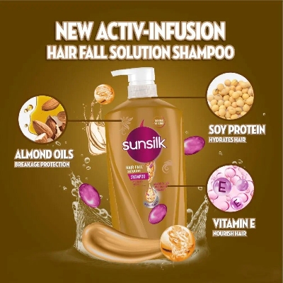 Picture of International Thailand product Sunsilk Hair Fall solution shampoo 625 ML - Multicolor