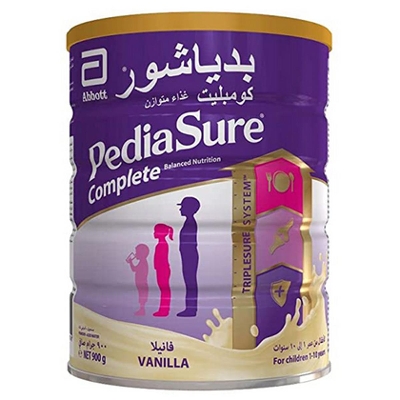 Picture of Pediasure Complete Vanilla Baby Milk Powder - 1 to 10 Years - 850g (Singapore) - 900