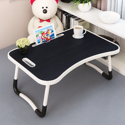 Picture of Foldable Home Laptop Notebook Stand/Desk Table For Study (With Drawer) Practical Study Table WithStorage