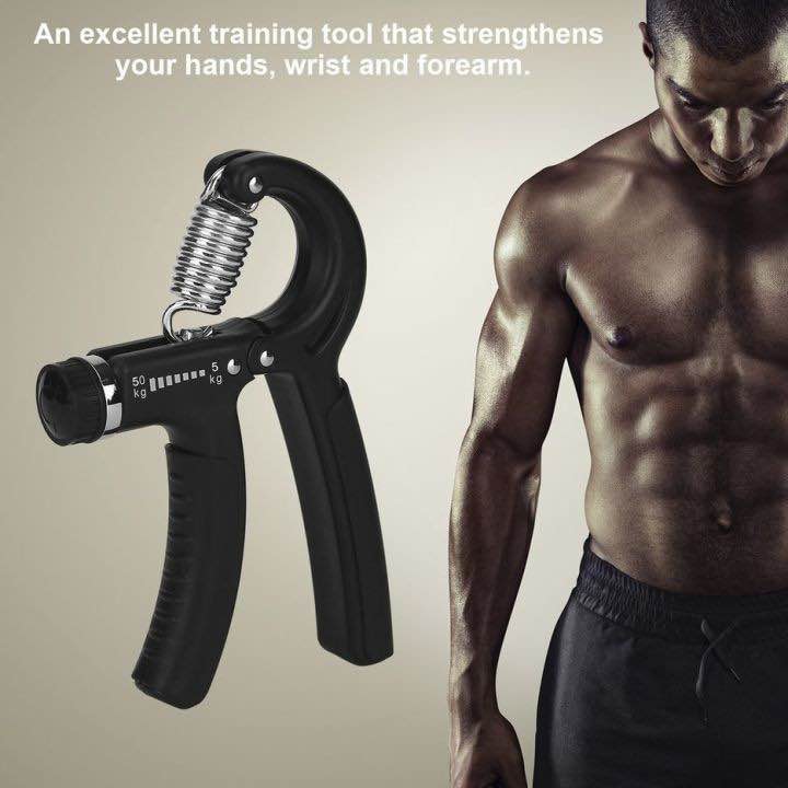 Picture of Sports And Fitness Counting 5-60kg Adjustable Hand Grip - Multicolor