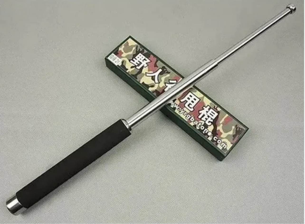Picture of 26 Inches Portable Stainless Steel Stick Camping, Hiking, Outdoor Tool - Multicolor