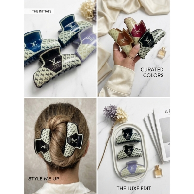 Picture of Super Quality Multicolour stylish Hair Clutcher for girls and women, Kakra, 1pcs