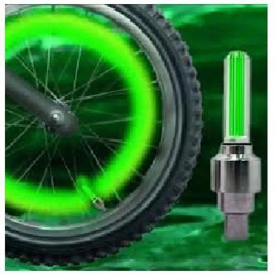 Picture of 2 পিস সাইকেলের চাকার লাইট-সবুজ - cycle light