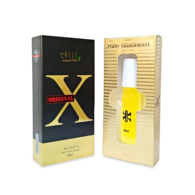 Picture of Alif X Attar For Men Long Lasting Roll On Non Alcoholic Perfume (হালাল) - 8ml