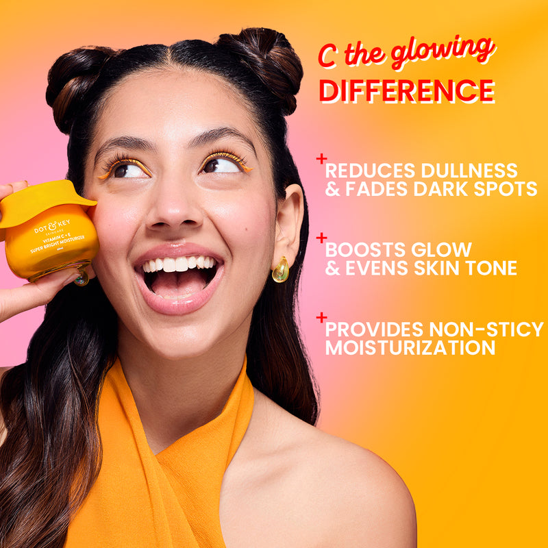 Picture of Dot & Key Vitamin C + E Moisturizer for Glowing Skin 60gm - Fruity