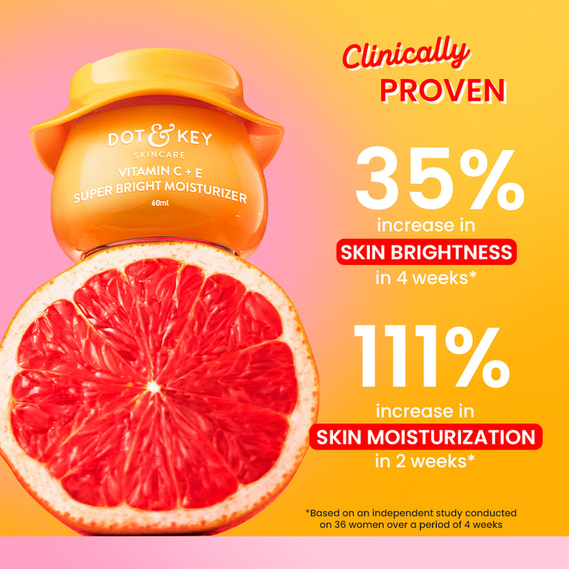 Picture of Dot & Key Vitamin C + E Moisturizer for Glowing Skin 60gm - Fruity