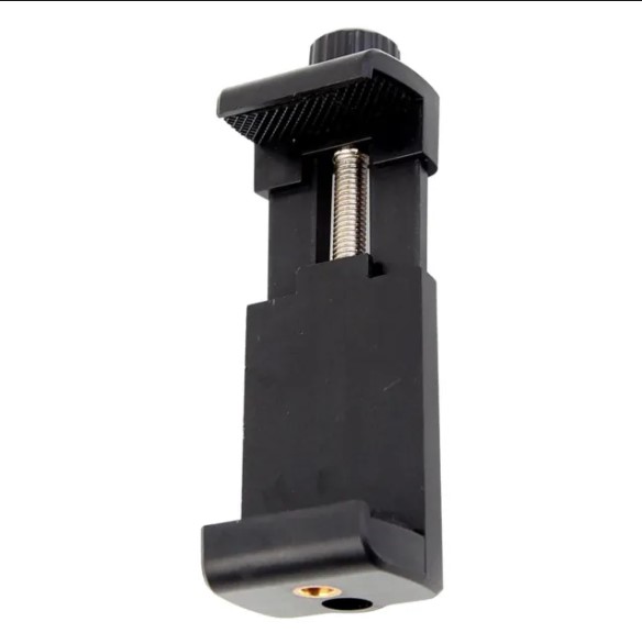 Picture of Mobile Phone Holder Mount For Camera Stand Tripod Black