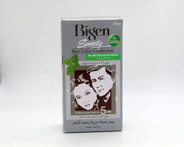 Picture of International Product Japanese Bigen Hair Color 882- Brownish Black - Multicolor