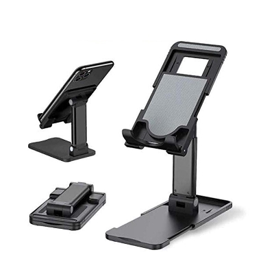 Picture of Foldable phone stand holder, Desktop Mobile Stand, Holder, Adjustable, Lift able, Fold able, Universal 