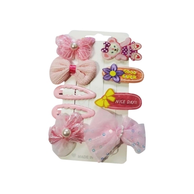 Picture of 9pcs Girls and baby’s fashionable Hair Clips Set