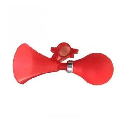 Picture of Bicycle Plastic Squeeze Loud Air Horn Safe Bell Alarm - Red Color