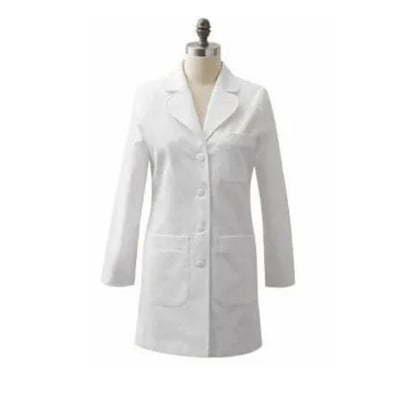 Picture of Female Medical Aprons With Cotton Fabric - Stay Comfortable During Medical Duties With This Apron Made From Cotton Fabric - Perfect For Female Doctors