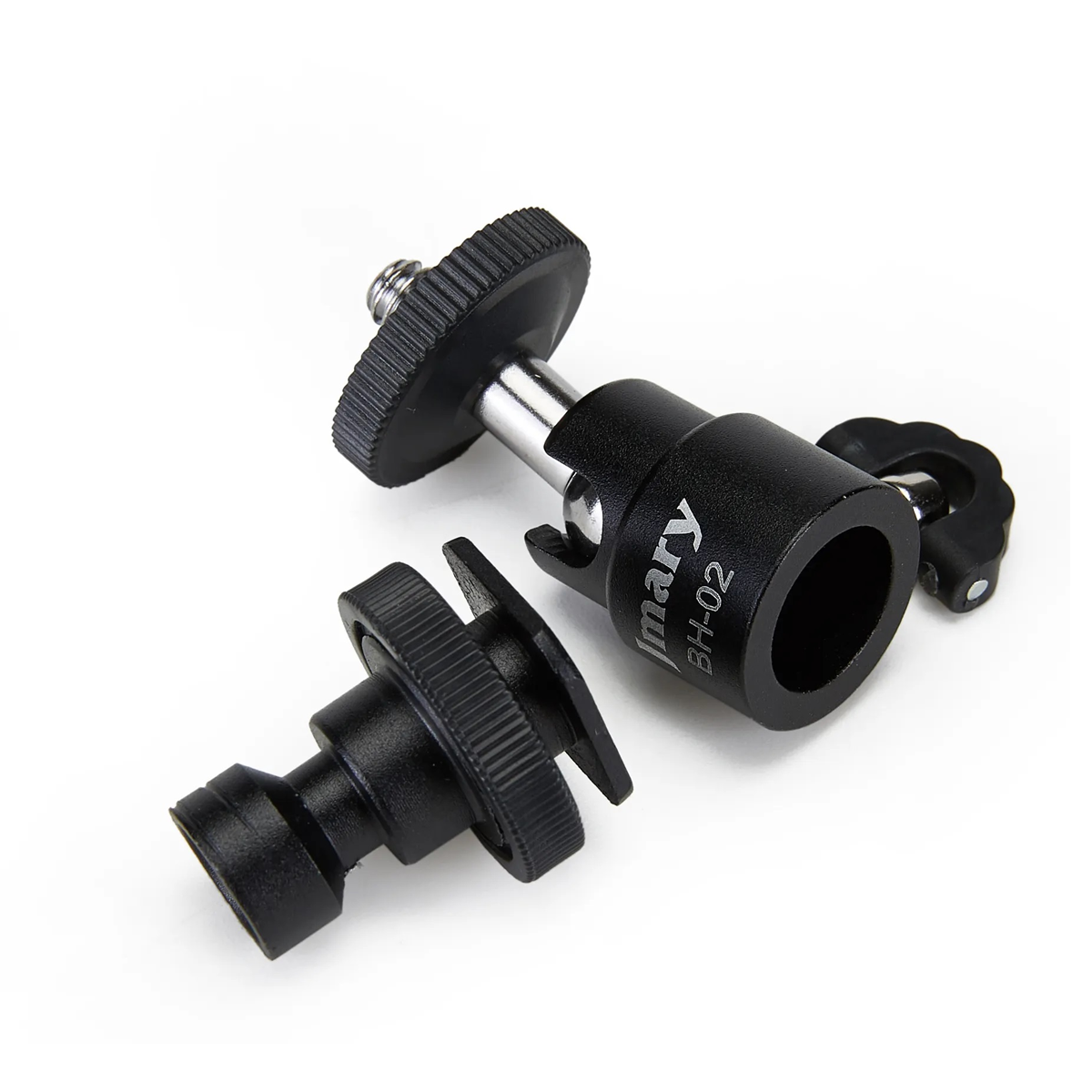 Picture of Jmary BH-02 Portable Phone Holder Mount With Cold Shoe 1/4'' Tripod Mount Stand Black
