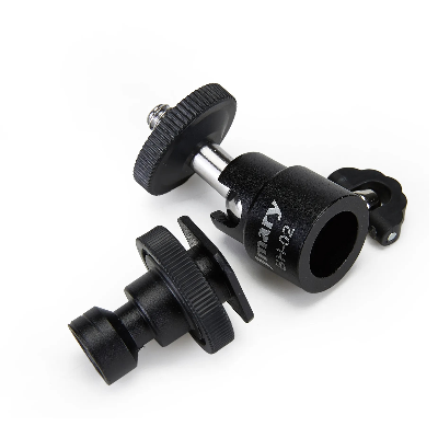 Picture of Jmary BH-02 Portable Phone Holder Mount With Cold Shoe 1/4'' Tripod Mount Stand Black