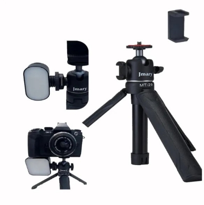 Picture of Jmary MT-29 Portable Vlogging Mini Tripod for Smart phone Black