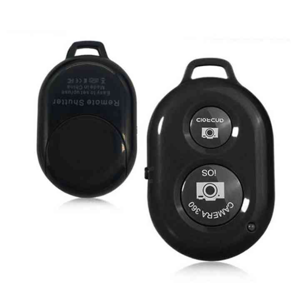 Picture of Bluetooth Remote Shutter Portable Selfie Clicker For Smartphone 