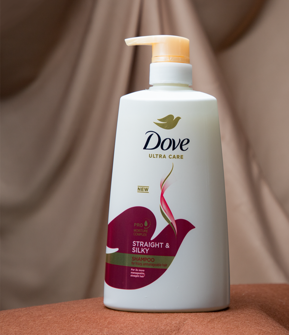 Picture of Dove Straight & Silky Shampoo 680ml (Unilever Original) - Multicolor