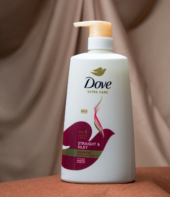 Picture of Dove Straight & Silky Shampoo 680ml (Unilever Original) - Multicolor
