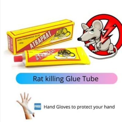Picture of Atrarat Non Poisonous Rat Killing Glue-135 gm(italy) - White