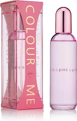 Picture of Body perfume party scent Colour Me Pink Used for female - 100 ml - Pink