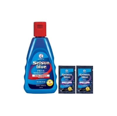 Picture of Selsun Blue Pro-X Extra Strength, Anti Dandruff Shampoo,12Oml - Multicolor