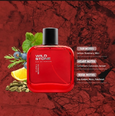 Picture of Wild Stone Ultra Sensual Perfume –50ml - Red