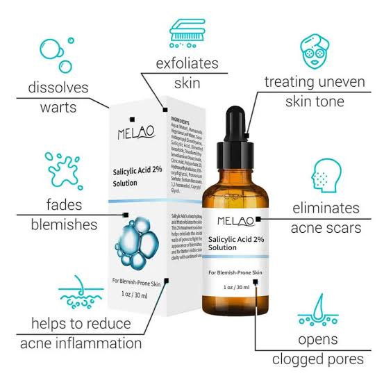 Picture of Melao Salicylic Acid Serum 2 Concentrate For Face -30ml : Melao