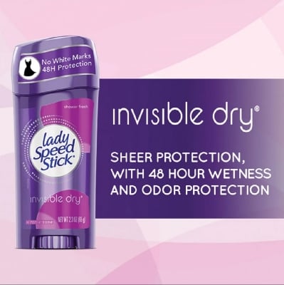 Picture of Lady Speed ​​Stick Invisible Dry Shower Fresh Antiperspirant Deodorant,65g