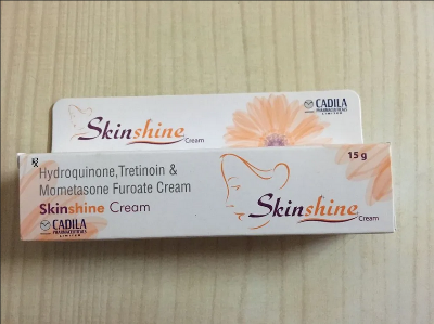 Picture of 15g Cadila Skinshine Hydroquinone Tretinoin Mometasone Furoate Cream