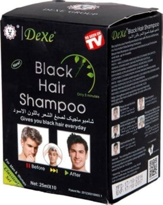 Picture of Dexe Black Hair Shampoo Set 10 Pcs