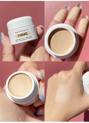 Picture of Novo Full Coverage Flawless Makeup Texture Concealer Foundation for Facial Acne Marks Dark Circles Tattoos Powerful Contour