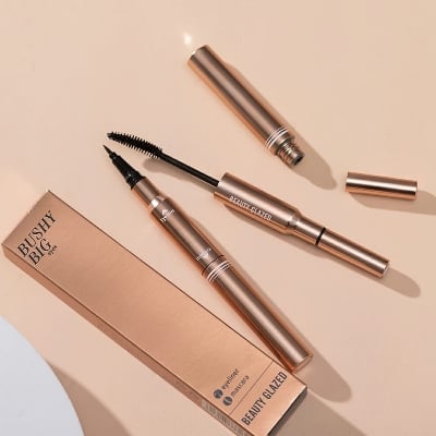 Picture of Beauty Glazed Double-Head Mascara Eyeliner - 2-in-1 Mascara and Eyeliner for Lash Extension