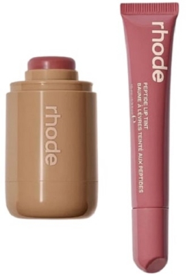 Picture of Rhode Sleepy Girl +Salty Tan Pocket Blush + Peptide Lip Tint Combo