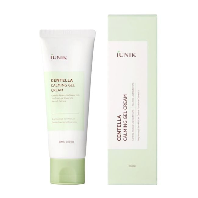 Picture of IUNIK Centella Calming Gel Cream 60ml – Lightweight Moisturizer for Sensitive, Acne-Prone, and Oily Skin