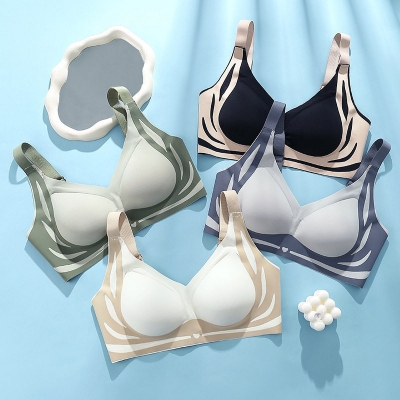 Picture of Silk Seamless Padded Sports Bra (RBR013)