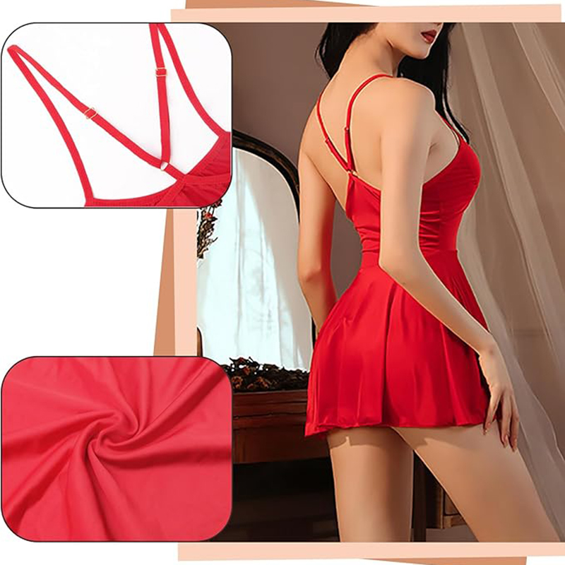 Picture of Ice Silk Nightgown(RND003)