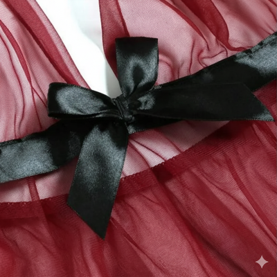 Picture of Romantic Solid Plain Nightwear (DAR004)-Free Size