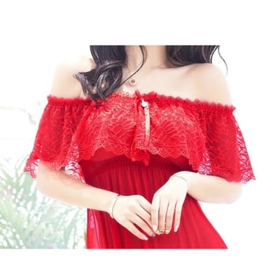 Picture of Romantic Bridal Night Dress (DAR002)-Free Size