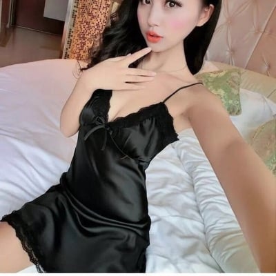 Picture of Silk Night Dress (RND001) Free Size