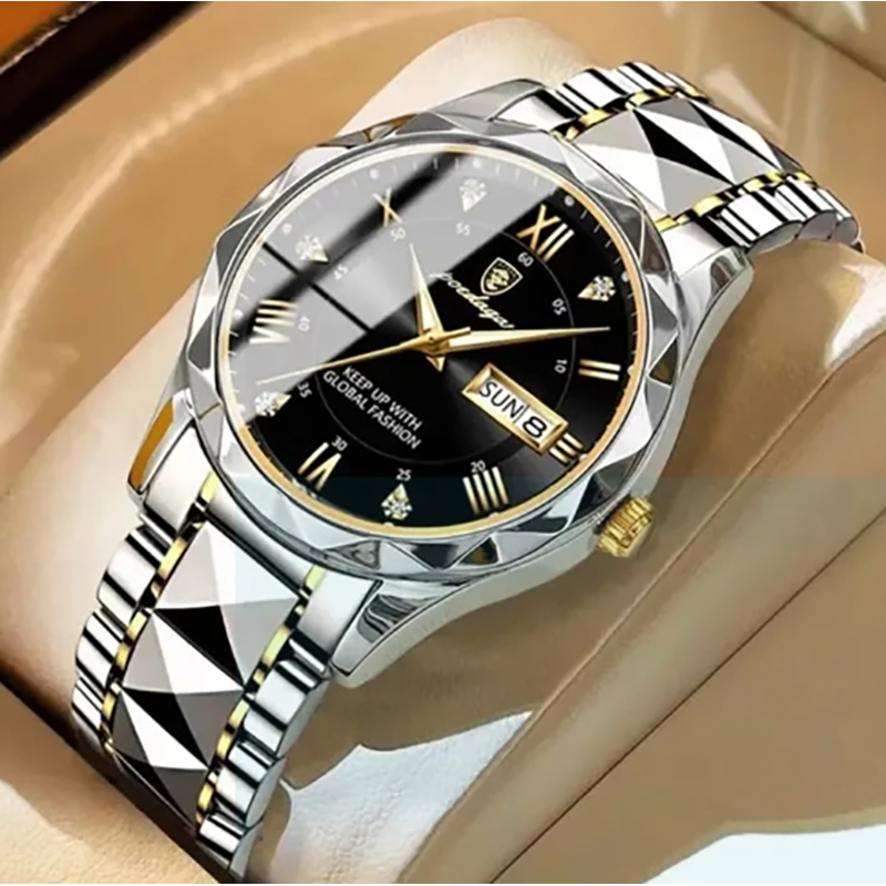 Picture of POEDAGAR 615 Luxury Men Watches Business Top Brand Man Wristwatch Waterproof Luminous Date Week Quartz Men's Watch