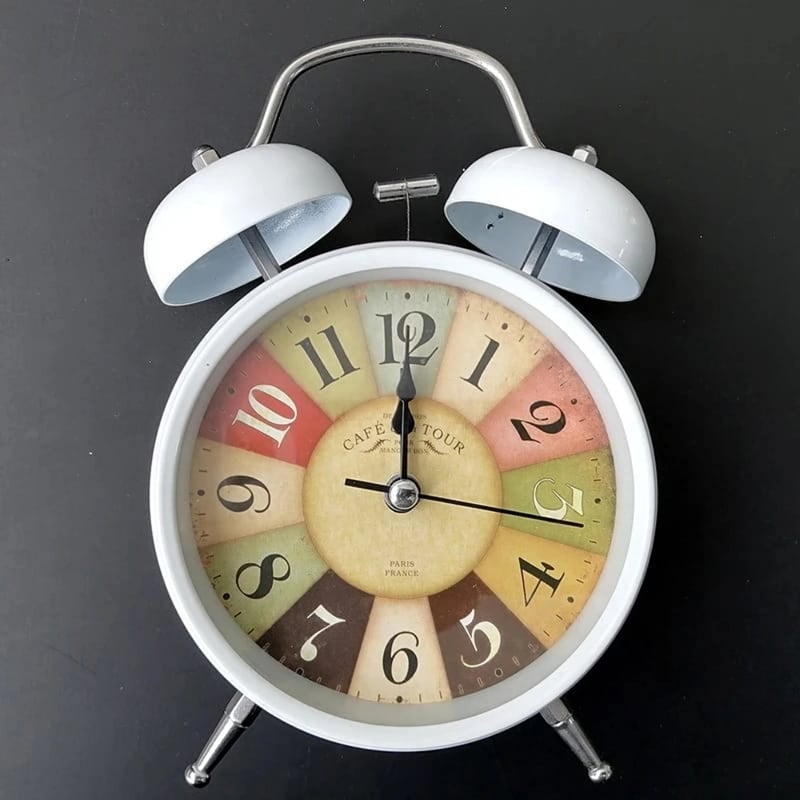 Picture of Kids Creative Alarm Clock Bedside Living Room Simple Students for Bedroom Bedside Desk