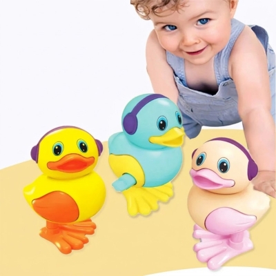 Picture of Wind Up Jumping Chick Funny Clockwork Toy for kids - 1 pcs