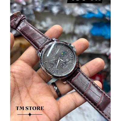 Picture of Men's Business Wrist Watch Quartz Casual Belt Men's Watch Brown Watch