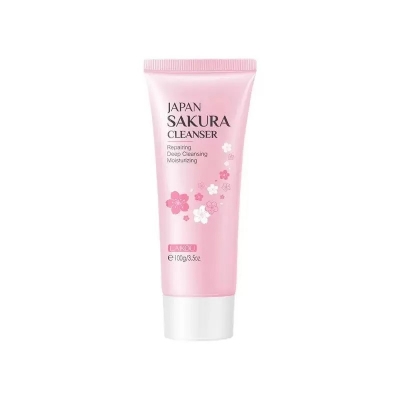 Picture of Laikou Sakura Facial Cleanser (100g) - Face Wash