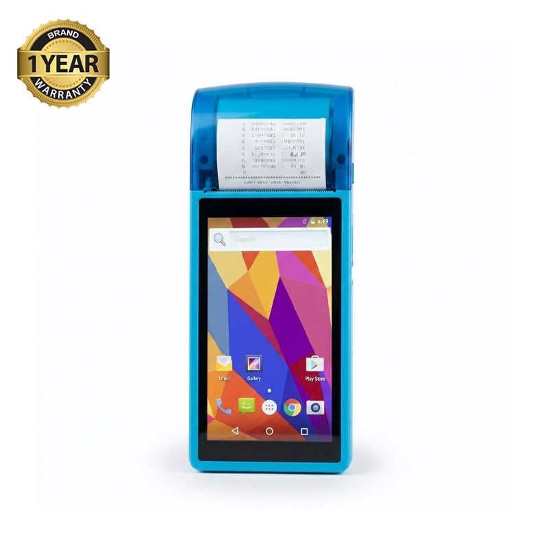 Picture of AP02 Android Pos Terminal Blue