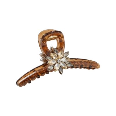 Picture of Super Quality Multicolour stylish Hair Clutcher with flower for girls and women, Kakra, 1pcs