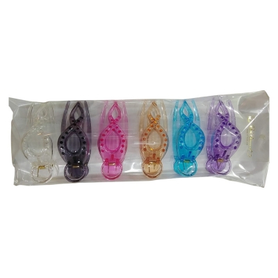 Picture of Super Quality Multicolour stylish Hair Clutcher for girls and women, Kakra, 1pcs