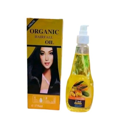 Picture of Organic Hair Oil 2 in 1 Organic Extract 170ml male and female both are use