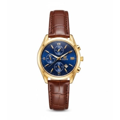 Picture of Olevs Leather belt watch for girls 