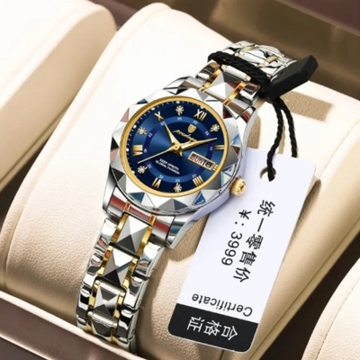 Picture of POEDAGAR 306 Fashion Quartz Watch for Women Stainless Steel Date Week Luxury Ladies Watches - Watch For Women - Women Watch - Watch